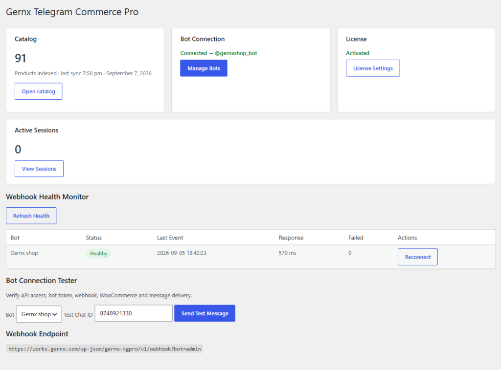 Telegram Commerce Pro - Sell Your WooCommerce Store Inside Telegram